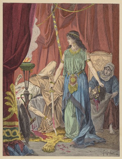 Judith e Holofernes de French School