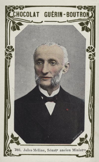 Jules Meline, senador ancien Ministre (foto colorida) de French School