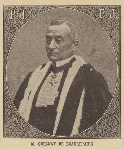 Jules Quesnay de Beaurepaire, juiz francês de French School