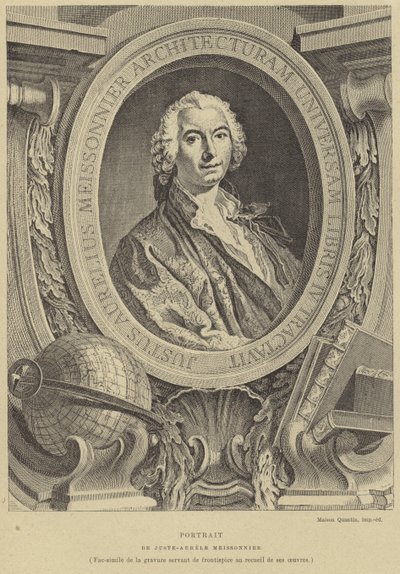 Juste-Aurele Meissonnier, ourives francês, artista, arquiteto e designer de móveis de French School