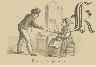 K: Quiosque de jornais de French School
