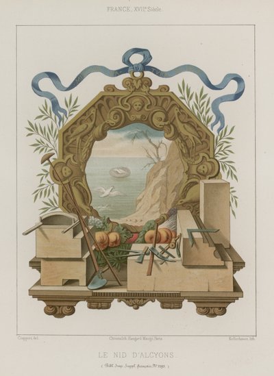 Ninho de Martim-pescadores de French School