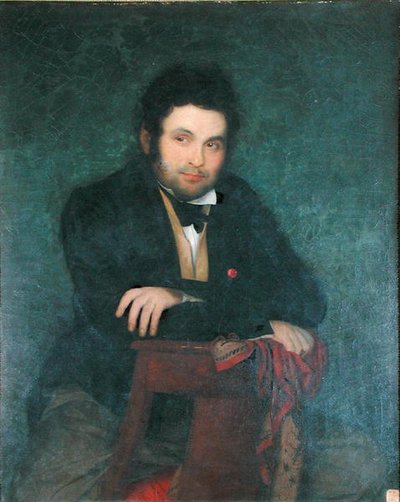 L. J. Begin (1793-1859) (óleo sobre tela) de French School