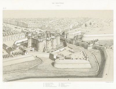A Bastilha, 1650 de French School