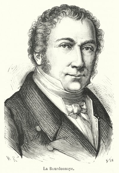 La Bourdonnaye (gravura) de French School
