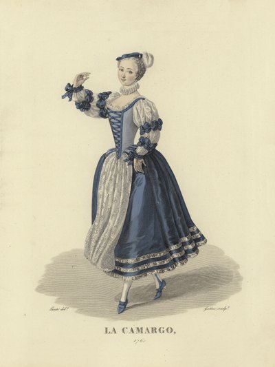 O Camargo, 1760 de French School