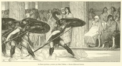 A Dança Pirrónica (gravura) de French School