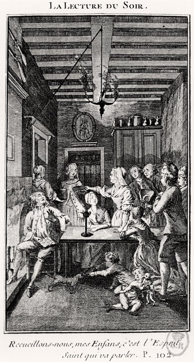 Leitura noturna de French School