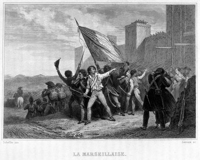 La Marseillaise (10 de agosto de French School