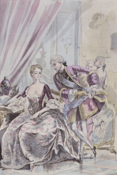 O Pompadour de French School