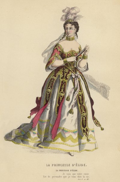 A princesa de elide de French School