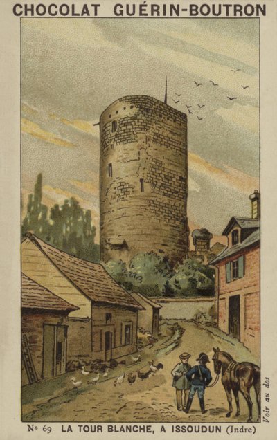 A, torre branca, Issoudun, indre de French School