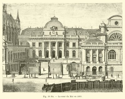 A corte de maio em 1860 de French School