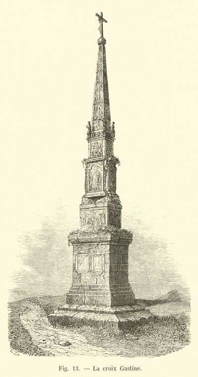A cruz de Gastine de French School