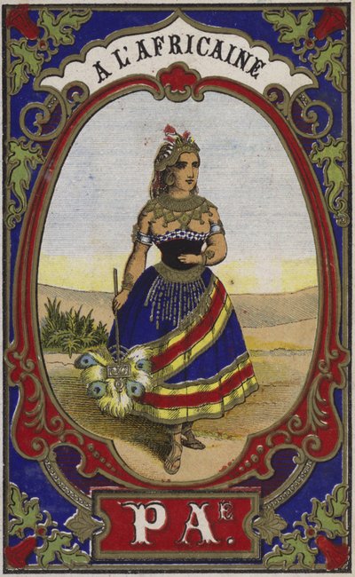 Rótulo para rosca africana de French School