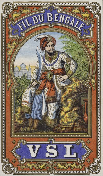 Etiqueta para rosca de Bengala de French School