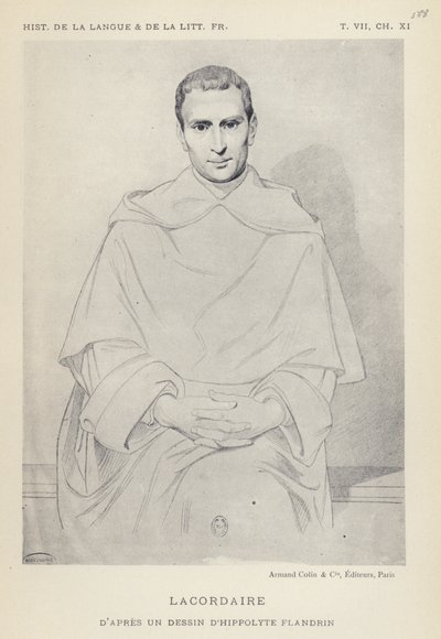 Lacordaire (litho) de French School