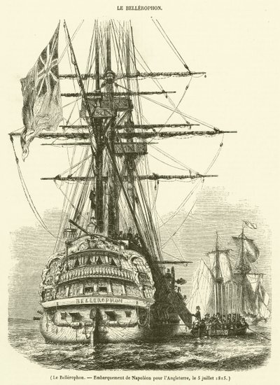 Le Bellerophon (gravura) de French School