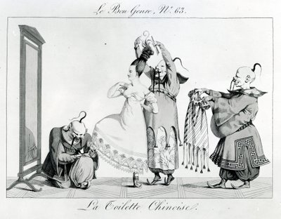 O Bom Tipo - O Banheiro Chinês, 1813 de French School