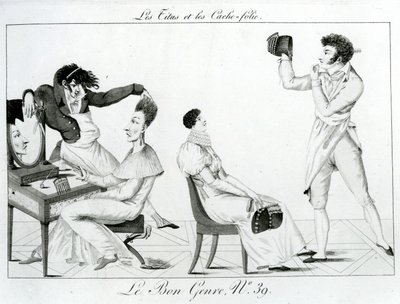 O Bom Tipo - O Titus e as caches-folie, 1812 de French School