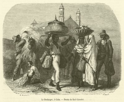 Le Boulanger, uma Cuba (gravura) de French School