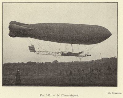 O Clement-Bayard (gravura) de French School