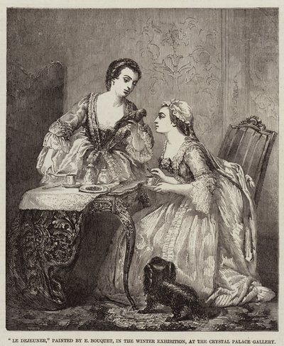 Le Dejeuner (gravura) de French School