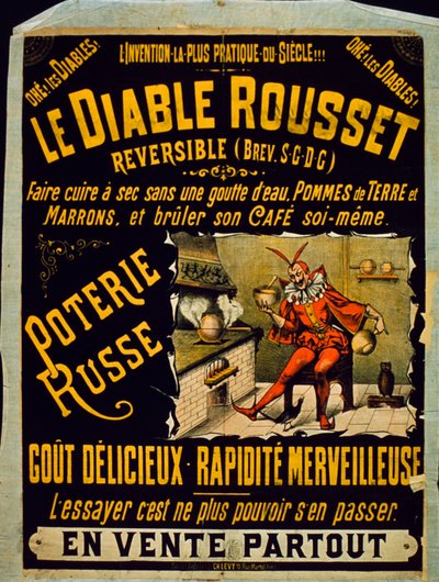 O cartaz de Devil Rousset de French School