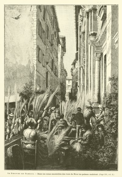 Domingo de Ramos (gravura) de French School