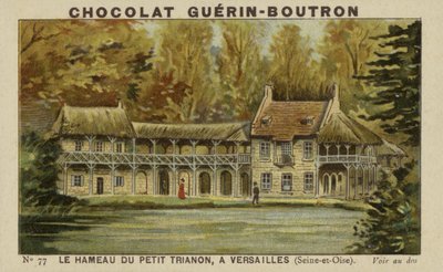 A aldeia de Petit Trianon, Versailles, Seine-et-Oise de French School