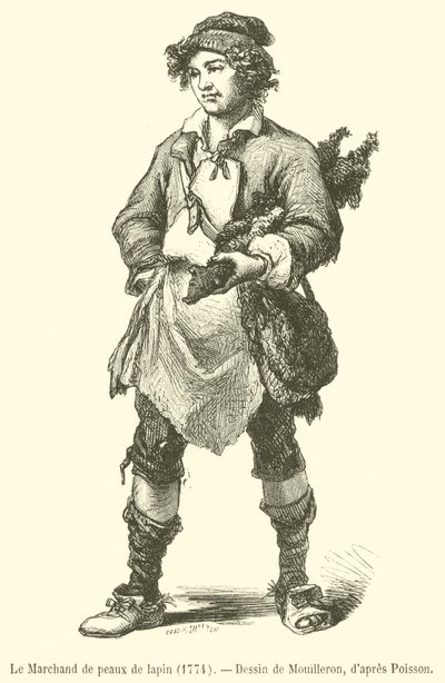 O Comerciante de Pele de Coelho de French School