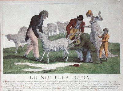 Le Nec Plus Ultra, c.1807 (gravação a cores) de French School
