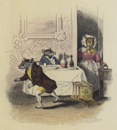 Le Rat De Ville Et Le Rat Des Champs (gravação a cores) de French School