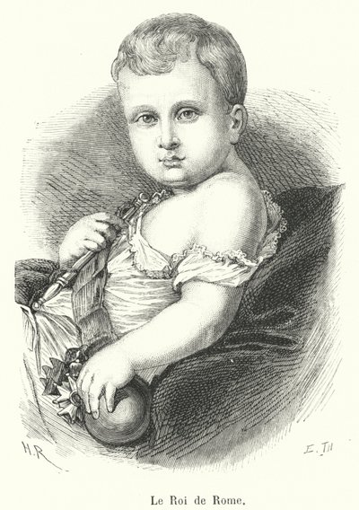 O Rei de Roma (gravura) de French School