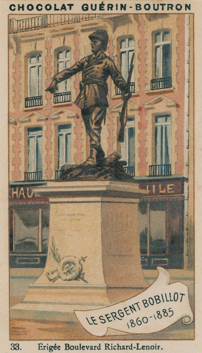 Sargento Bobillot, 1860-1885, Erigee Boulevard Richard-Lenoir de French School