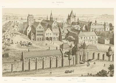O templo, 1450 de French School