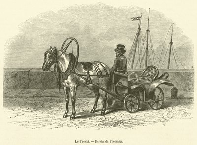 O Troski (gravura) de French School