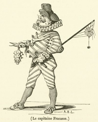 Capitão Fracasse (gravura) de French School