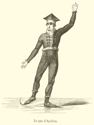 Degrau do Apollo (gravura) de French School