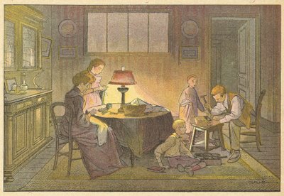 Remendo (cor litho) de French School