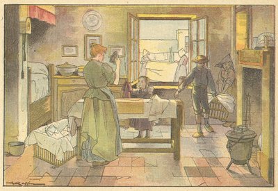 Engomagem (cor litho) de French School