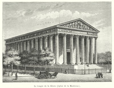 O Templo da Glória, Igreja da Madeleine de French School