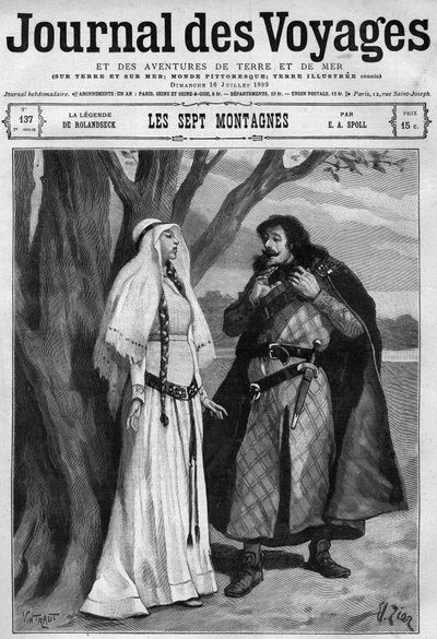 Lenda de Rolandseck: Hildegonde fica a saber da morte de Roland, o seu noivo, e permanece em silêncio de dor. Adaptação alemã da "Canção de Roland". Gravação no "Journal des Voyages" de 16 de julho de French School