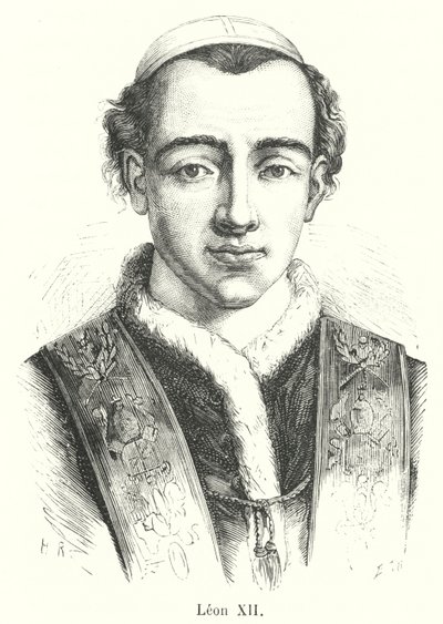 Leão XII (gravura) de French School