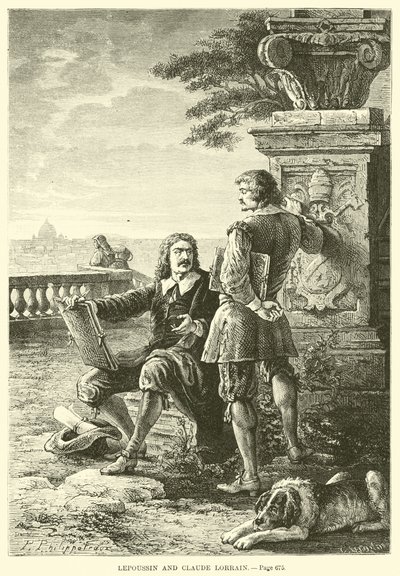 Lepoussin e Claude Lorrain de French School