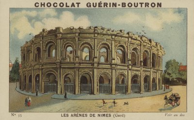 Os arenos de Nimes, Gard de French School