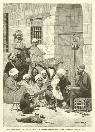 The Boaters In Cairo (gravura) de French School