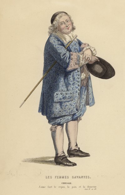Mulheres savant de French School