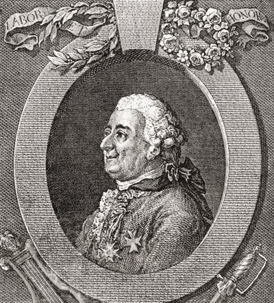 Louis-Elisabeth de la Vergne, Conde de Tressan, 1705-1783. Soldado francês, médico, cientista, medievalista e escritor. Das horas livres publicadas 1908. de French School