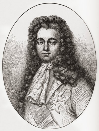 Louis François Marie Tellier O Marquês de Barbezieux, 1668 1701. estadista francês. Das horas livres publicadas 1908. de French School